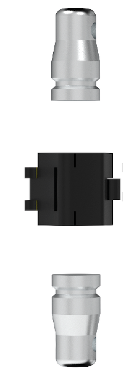 NEO Clamp ET set (1xClamp+2xCON) Black